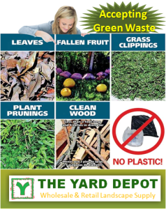 Now Accepting Green Waste At The Yard Depot in Houston
