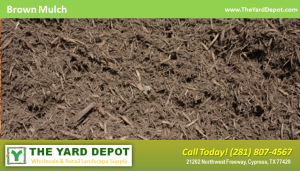 Brown Hardwood Mulch TheYardDepot.com Houston Landscape Supplier | Landscape Supplier Houston
