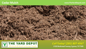 Cedar Mulch TheYardDepot.com Houston Landscape Supplier | Landscape Supplier Houston