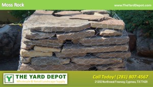 Moss Rock TheYardDepot.com Houston Landscape Supplier