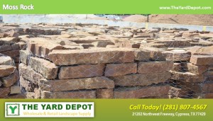 Moss Rock TheYardDepot.com Houston Landscape Supplier