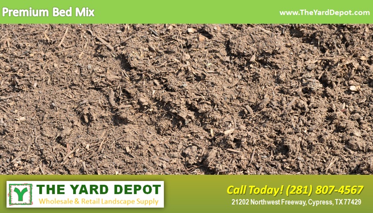 Premium Bed Mix TheYardDepot.com Houston Landscape Supplier | www.TheYardDepot.com