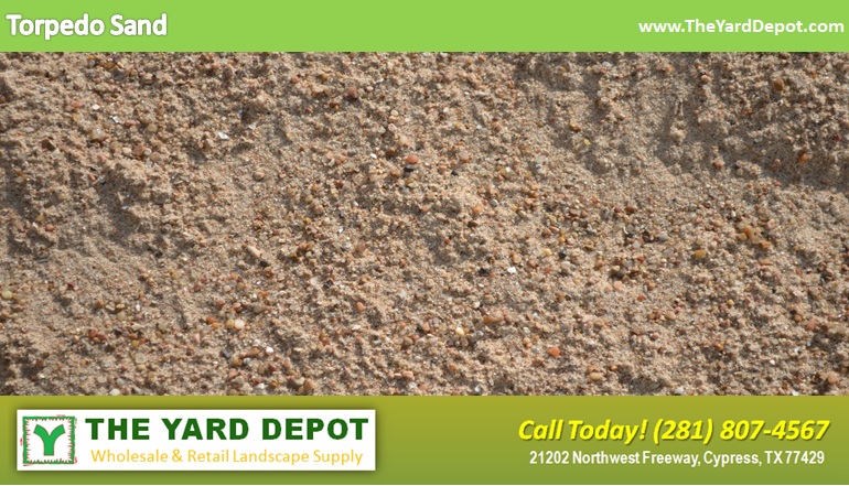 Torpedo Sand TheYardDepot.com | Houston Landscape Supplier | Landscape Supplier Houston