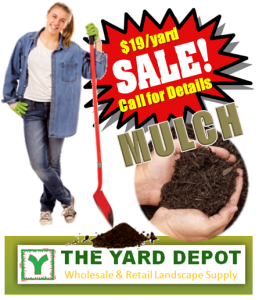 Mulch On Sale - $19 per yard - Call for Details - TheYardDeport - Wholesale and Retail Landscape Supplier Houston