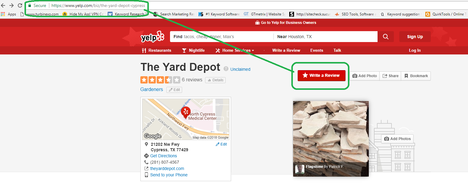Yelp-Review-TheYardDepot