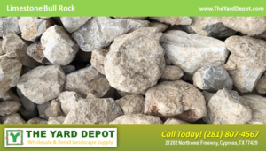 Limestone Bull Rock - - The Yard Depot - Wholesale Landscape Supplier in Houston