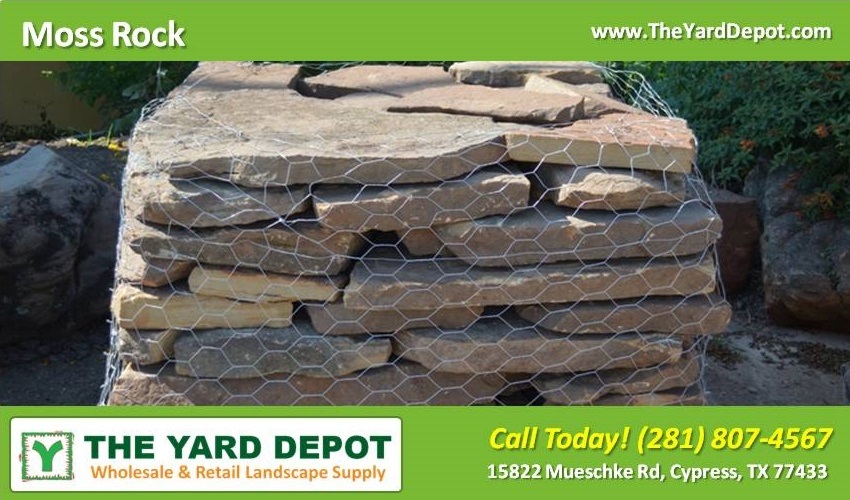 Moss Rock 6 - TheYardDepot - Wholesale Landscape Supplier Cypress - Retail Landscape Supplier Cypress 15822 Mueschke Rd Cypress TX