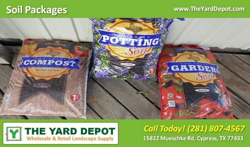Landscape Material Supplier - Soil Packages - TheYardDepot - Wholesale Landscape Supplier Cypress - Retail Landscape Supplier Cypress 15822 Mueschke Rd Cypress TX